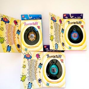 (NWT) Tamagotchi original vintage Blue/Green/Yellow